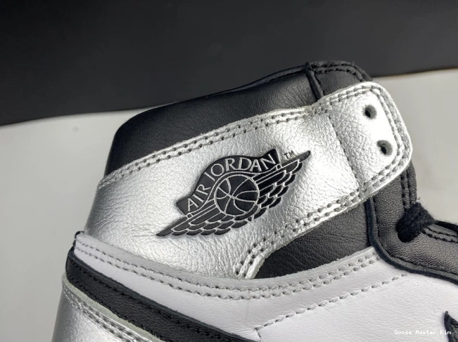 SILVER TOE CD0461-001 OG JORDAN AIR HIGH WMNS 1 0613